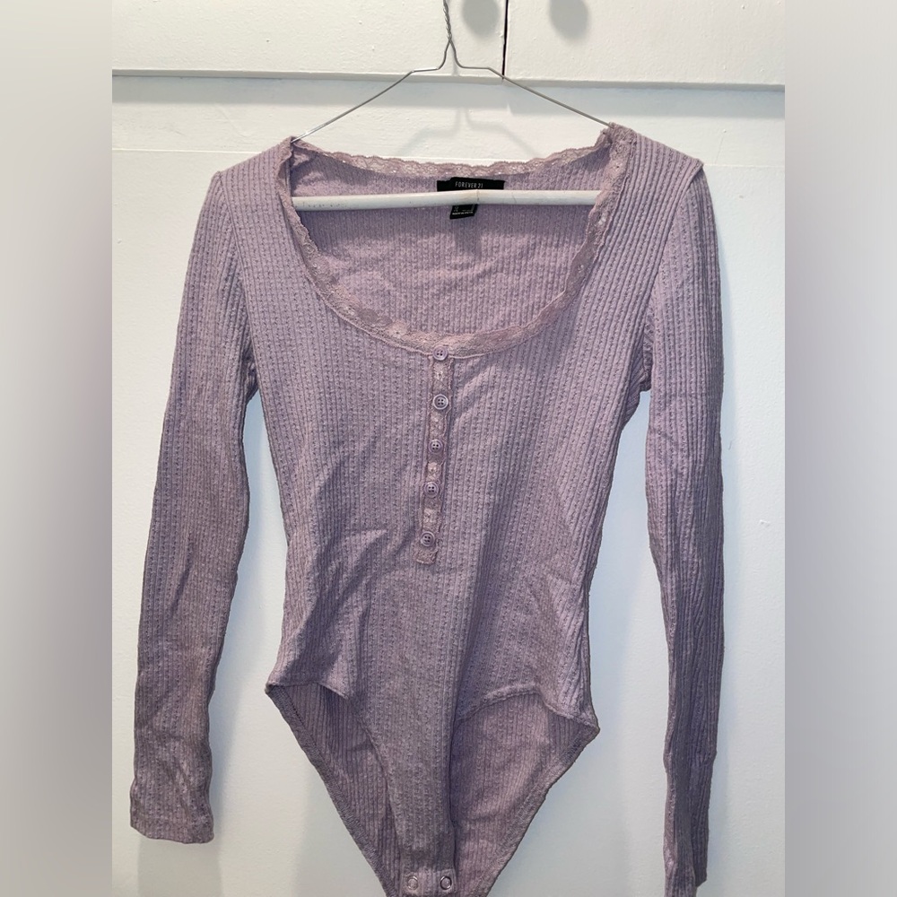 lilac bodysuit